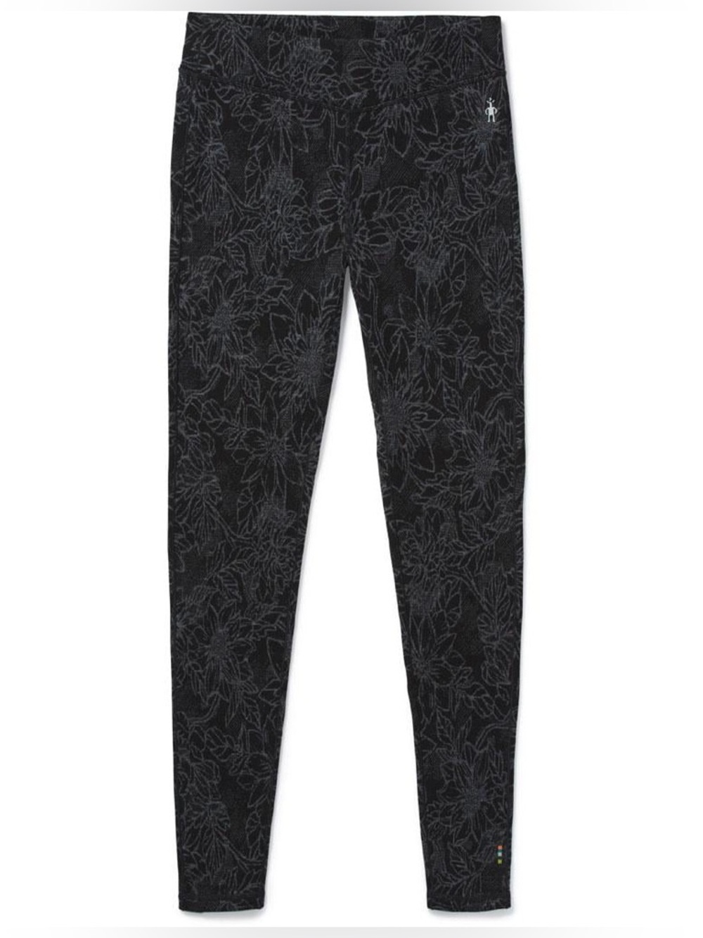 Smartwool Classic Thermal Merino 250 Base Layer in Black Traced Dahlia M Legging